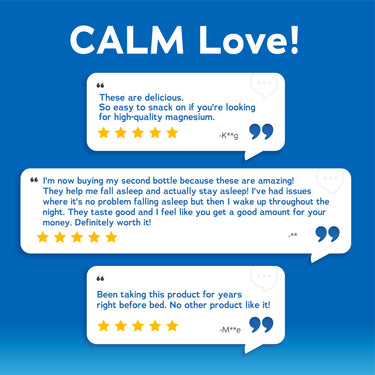 CALM Magnesium Glycinate, 325 mg (per serving), 180 Vegan Capsules