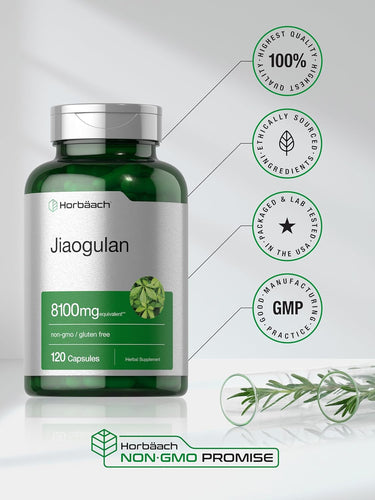 Jiaogulan 8100mg | 120 Capsules