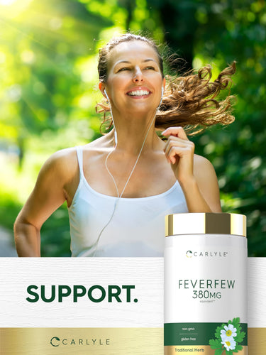 Feverfew, 380 mg, 180 Quick Release Capsules
