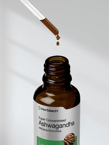 Ashwagandha Liquid Extract Alcohol Free, 2 fl oz (59 mL) Dropper Bottle
