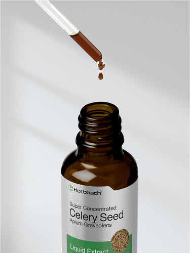 Celery Seed Liquid Extract, 2 fl oz (59 mL) Dropper Bottle