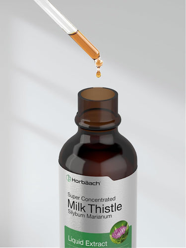 Milk Thistle Seed Liquid Extract Alcohol Free, 2 fl oz (59 mL) Dropper Bottle