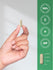 CL American Ginseng capsule, 3/4 in. long. Highest quality, ethically sourced, packaged, and lab tested in USA, GMP certified.