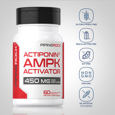 AMPK Activator (Actiponin), 450 mg (per serving), 60 Quick Release Capsules