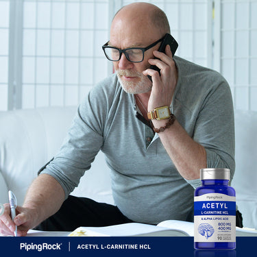 Acetyl L-Carnitine 800 mg & Alpha Lipoic Acid 400 mg, 90 Quick Release Acetyl L-Carnitine 800 mg & Alpha Lipoic Acid 400 mg, 90 Quick Release