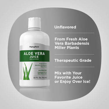 Aloe Vera Juice, 32 fl oz (946 mL) Bottle