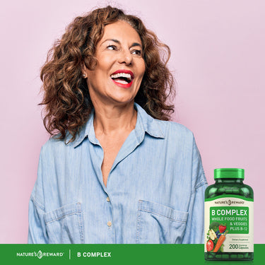 B Complex Whole Food Fruits & Veggies, 200 Vegetarian Capsules