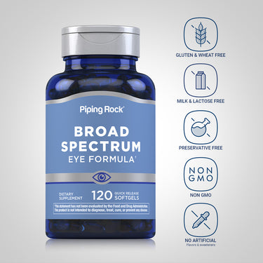 Broad Spectrum Eye Formula, 120 Quick Release Softgels