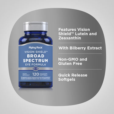 Broad Spectrum Eye Formula, 120 Quick Release Softgels