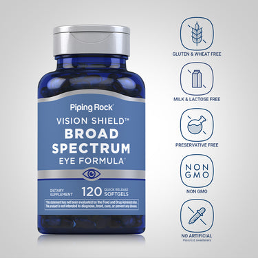 Broad Spectrum Eye Formula, 120 Quick Release Softgels