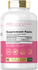 Back label / Supplement Facts showing Inositol (Myo-Inositol) 2,600 mg per serving, directions, other ingredients, quality badges, and dietary attribute icons.