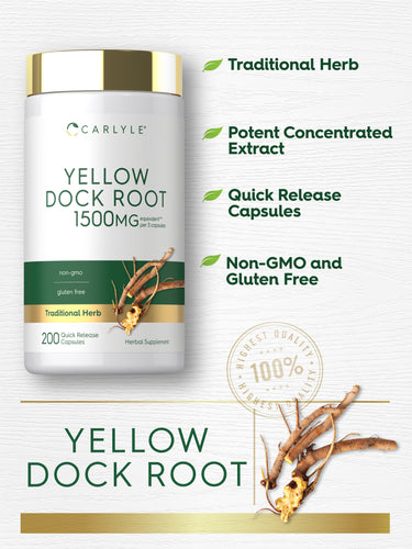 Graphic stating Traditional Herb, Potent Concentrated Extract, Quick Release Capsules, Non-GMO and Gluten Free