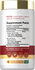 Back label / Supplement Facts for Tart Cherry Extract with Celery Seed vegetarian capsules.