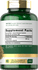Back label / Supplement Facts for Fennel Seed, showing 480 mg per serving, 200 servings per container