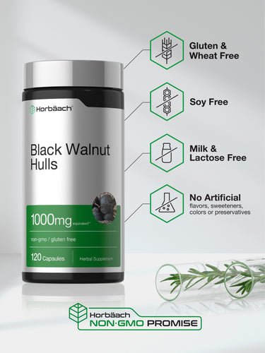 cons indicating Gluten & Wheat Free, Soy Free, Milk & Lactose Free, No Artificial flavors, sweeteners, colors or preservatives,