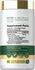 Back label / Supplement Facts for Forskolin Extract, showing 250 mg per serving, 100 servings per container
