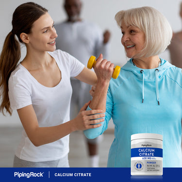 Calcium Citrate Powder, 630 mg (per serving), 8 oz (227 g) Bottle