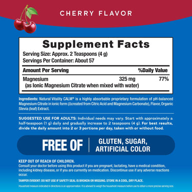 CALM Powder Cherry, 8 oz (226 g)