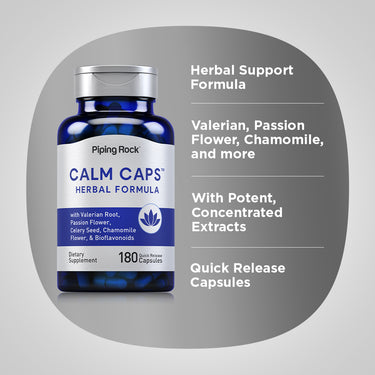 Calm Caps, 180 Quick Release Capsules