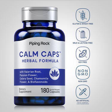 Calm Caps, 180 Quick Release Capsules