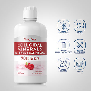 Colloidal Minerals (Raspberry), 32 fl oz (946 mL) Bottle