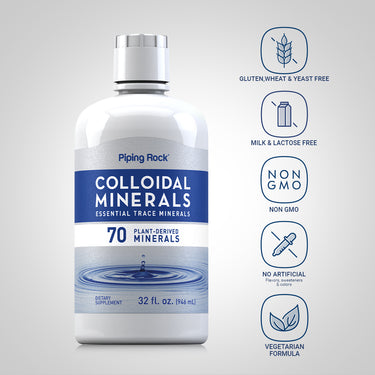 Colloidal Minerals (Unflavored), 32 fl oz (946 mL) Bottle