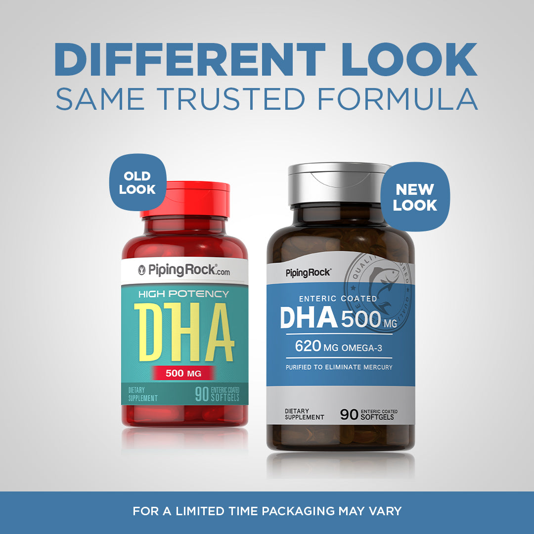 その他 DHA DHA Enteric Coated, 500 mg, 90 Quick Release Softgels
