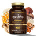 Organic Mushroom Capsules | Grown in a Certified US Facility | 10-in-1 Complex 1,200 mg | Lion’s Mane, Chaga, Turkey Tail, Maitake, Shiitake, Reishi  & More | Laboratory Tested | Superior Absorption