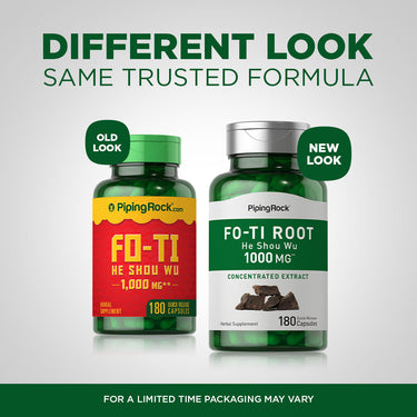 Fo-Ti Root He-Shou-Wu, 1000 mg, 180 Quick Release Capsules