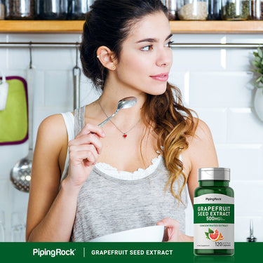 Grapefruit Seed, 500 mg (per serving), 120 Quick Release Capsules