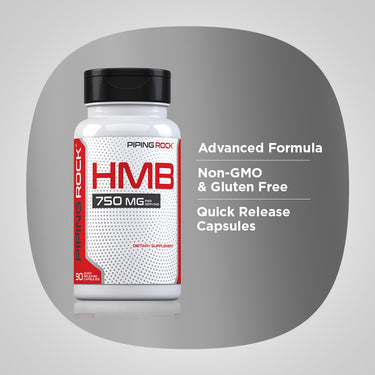 HMB, 750 mg (per serving), 90 Quick Release Capsules