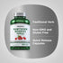 Product highlights graphic stating Traditional Herb, Non-GMO and Gluten Free, Quick Release Capsules.