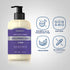 Hyaluronic Acid Serum bottle with icons indicating parabens, SLS, and fragrance-free, non-GMO, vegetarian, no artificial colors/petroleum/mineral oil.