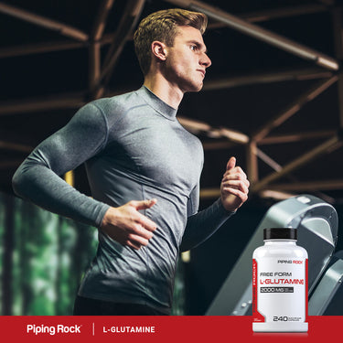 L-Glutamine, 2000 mg (per serving), 240 Quick Release Capsules