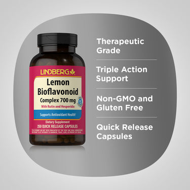 Lemon Bioflavonoid Complex, 700 mg, 250 Quick Release Capsules