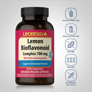 Lemon Bioflavonoid Complex, 700 mg, 250 Quick Release Capsules