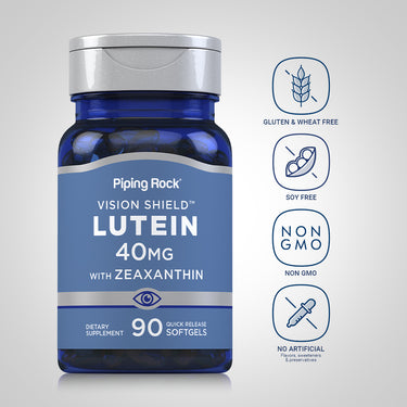 Lutein + Zeaxanthin, 40 mg, 90 Quick Release Softgels
