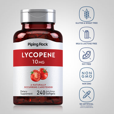 Lycopene, 10 mg, 240 Quick Release Softgels