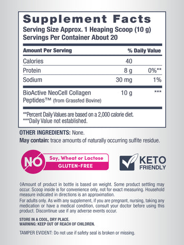 Grassfed Collagen Peptides, 7 oz (200 g) Powder