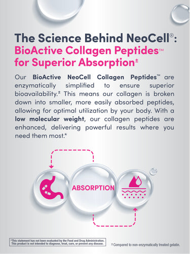 Grassfed Collagen Peptides + C, 6000 mg (per serving), 120 Caplets