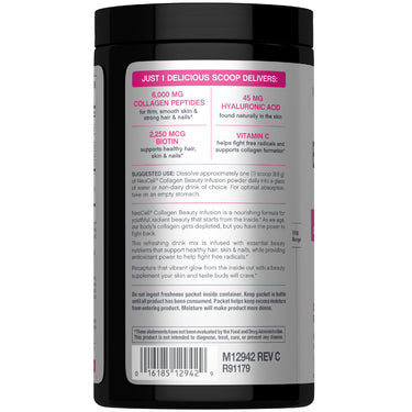 Collagen Beauty Infusion with Hyaluronic Acid + Biotin Cranberry Cocktail Flavor, 9.1 oz (258 g) Powder
