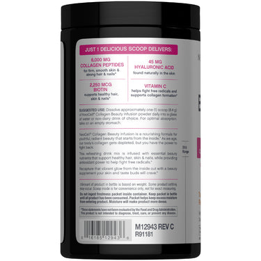 Collagen Beauty Infusion with Hyaluronic Acid + Biotin Tangerine Twist Flavor, 8.9 oz (252 g) Powder
