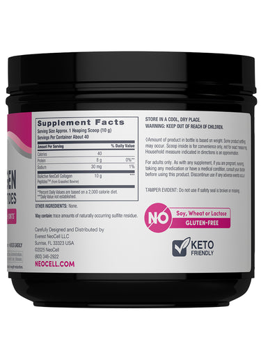 Grassfed Collagen Peptides, 14 oz (400 g) Powder