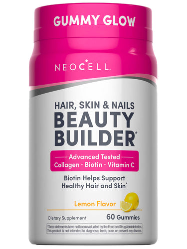 Beauty Builder Hair, Skin & Nails Gummies, 60 Tasty Gummies