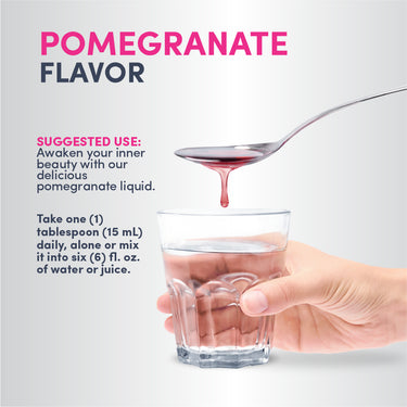 Collagen Liquid, 16 fl oz Pomegranate Flavor, 16 fl oz (473 mL) Liquid