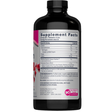 Collagen Liquid, 16 fl oz Pomegranate Flavor, 16 fl oz (473 mL) Liquid