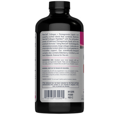 Collagen Liquid, 16 fl oz Pomegranate Flavor, 16 fl oz (473 mL) Liquid