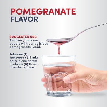 Collagen Liquid Pomegranate Flavor, 16 fl oz (473 mL) Liquid