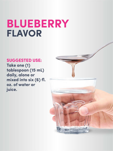 Hyaluronic Acid 100 mg plus C Liquid (Delicious Blueberry Flavor), 16 fl oz (473 mL) Bottle