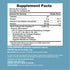 Supplement Facts panel for NCL Multi Collagen 3000mg, 360 Caplets, teal background.